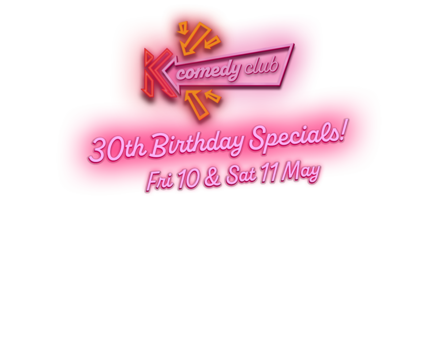 Komedia Comedy Club Fri 10 & Sat 11 May 2024 Brighton