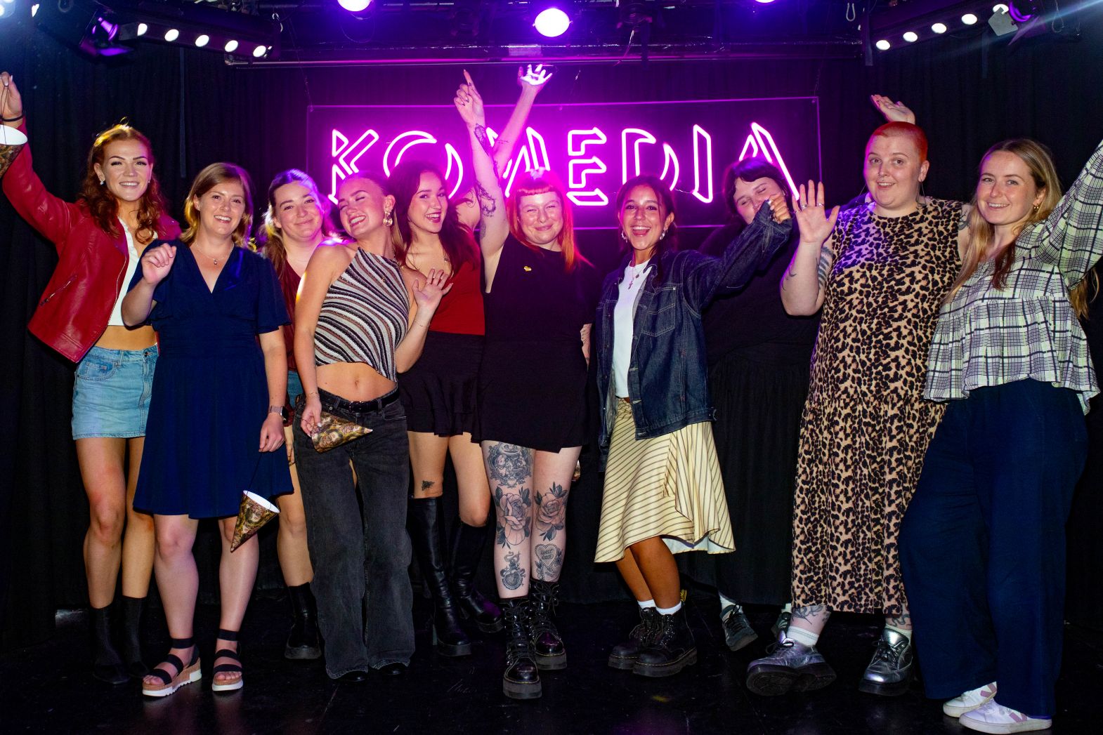 Private hen do at Komedia in Brighton