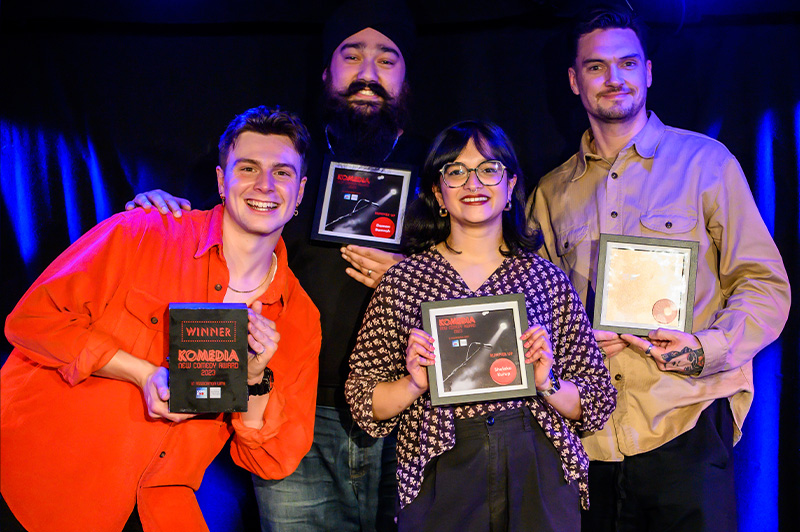 2023 - (SAM WILLIAMS - WINNER), DAMAN BAMRAH, SHALAKA KURUP, JACK SKIPPER