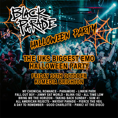 Black-Parade-Halloween-2026 Halloween Events in Brighton
